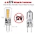 preiswerte LED Doppelsteckerlichter-10 stücke g4 led birne nicht dimmbar ac220v g4 bi-pin glühbirne 1,5w (20w halogen ersatz) warmweiß und weiß zwei farbtemperatur