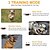 abordables Adiestramiento y comportamiento de perros-Collar de adiestramiento para perros de 1600 pies con control remoto, impermeable, recargable, 3 modos, pitidos, vibraciones, descargas eléctricas, adecuado para perros pequeños, medianos y grandes