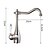 cheap Rotatable-Kitchen Faucet,Chrome Finish Single Handle One Hole Modern Style Brass Deck Mounted Rotatable Traditional Kitchen Taps with Hot and Cold Water