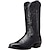cheap Men&#039;s Boots-Men&#039;s Boots Cowboy Boots Vintage Classic Outdoor PU Black Brown Fall Winter