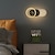levne Vnitřní nástěnná světla-1-světelné 41cm nástěnné světlo LED novinka v designu hodin vnitřní nástěnná svítidla nordic style obývací pokoj ložnice noční lampa 110-120v 220-240v