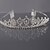 cheap Tiaras &amp; Crown-Crown Tiaras Headwear Headpiece Alloy Wedding Special Occasion Birthday Party Evening Wedding Party Sweet Style Classic Wedding With Floral Headpiece Headwear