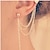 preiswerte Ohrringe-Klips Helix Ohrringe For Damen Aleación Goldfarben Silber