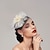 זול כובעים וקישוטי שיער-נוצות / רשת fascinators כובע דרבי קנטקי / כיסוי ראש עם נוצה / כובע / פרח 1 מחשב חתונה / מרוץ סוסים / כיסוי ראש ליום הנשים
