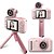 cheap Digital Camera-1080P Mini Digital Camera 4.0MP Pixels Selfie Camera Support 32GB TF Card Rechargeable Electronic Camera Christmas Stocking Stuffers Gift with Handheld Tripod