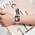 billiga Smartwatch-fodral-[4-pack] fodral kompatibel för apple watch series 7 41 mm, [inget skärmskydd] bling crystal diamond heltäckande skärm stötfångarfodral för iwatch serie 7 kvinnor flickor
