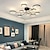 cheap Dimmable Ceiling Lights-142 cm Dimmable Ceiling Lights LED Metal Modern Style Painted Finishes Modern 220-240V