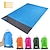 cheap Picnic &amp; Camping Accessories-Camping Mat Picnic Blanket Beach Blanket Outdoor Camping Waterproof Portable Ultra Light (UL) Wear Resistance Ground Mat TPU Polyester 140*200 cm for 5 - 7 person Camping Hiking Traveling Summer