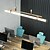 billige Pendellys-80 cm moderne taklampe led nordisk stil metallmalte overflater spisestue 220-240v