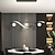 billige Pendellys-100 cm pendel i nordisk stil led metalllakkert finish moderne 220-240v