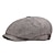 cheap Men&#039;s Hats-Men&#039;s Beret Hat Newsboy Cap Black khaki Linen 1920s Fashion Retro Formal Office Daily Solid / Plain Color Casual