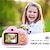 Недорогие Экшн-камеры-Мини-мультяшная цифровая камера, развивающие игрушки на Рождество, подарки на день рождения, 1080p, проекционный видеомагнитофон, видеокамера