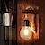 billiga Vägglampetter-30 cm kreativa vintage vägglampor led ambient light vägglampetter sovrum butiker/kaféer hampa rep vägglampa 110-120/220-240v 40 w