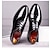 baratos Sapatos Oxford para Homem-Homens Oxfords Clássico Diário Festas &amp; Noite Couro Ecológico Preto Marron Outono Primavera