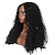 billige Parykker i topkvalitet-vandbølge midterste del paryk lange sorte parykker syntetisk hår parykker naturlig farve til sorte kvinder