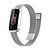 ieftine Uita-te Benzi pentru Fitbit-3 piese Bandă de ceas inteligent pentru Fitbit Lux Oțel inoxidabil Ceas inteligent Curea Afacere Magenitic reglabil Curea Milaneza Înlocuire Brăţară