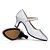 ieftine Pantofi de Dans-Pentru femei Sală Dans Pantofi Moderni Performanță Antrenament În aer liber Călcâi Strălucire Toc Personalizat Toc Cubanez Vârf Închis Buclă Adulți Maro deschis Argintiu Auriu