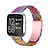 halpa Fitbit-kellonauhat-Kellon ranneke varten Fitbit Versa 2 / Versa Lite / Versa SE / Versa Hartsi Korvaus Hihna Naisten Metallinen lukko Ruostumattomasta teräksestä valmistettu solki Ketjurannekoru Ranneke