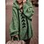 cheap Sweaters-Women&#039;s Pullover Sweater jumper Jumper Chunky Knit Lace up Knitted Tunic Hooded Solid Color Daily Holiday Stylish Vintage Style Drop Shoulder Winter Fall Green Blue S M L / Long Sleeve / Casual