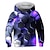 cheap Boy&#039;s 3D Hoodies&amp;Sweatshirts-Kids Boys&#039; Hoodie &amp; Sweatshirt Long Sleeve Graphic 3D Print Blue Purple Rainbow Children Tops Active New Year