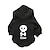 cheap Dog Clothes-Cat Dog Hoodie Puppy Clothes Skull Fashion Winter Dog Clothes Puppy Clothes Dog Outfits Black Costume for Girl and Boy Dog Cotton XS S M L