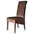 ieftine Husa scaun de sufragerie-huse pentru scaune de sufragerie din catifea de pluș, negru, spandex, huse de protecție pentru scaune cu spătar înalt huse pentru scaun cu bandă elastică pentru sufragerie, nuntă