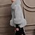 cheap Outerwear-Kids Girls&#039; Jacket &amp; Coat Long Sleeve White Black Pink Solid Colored Fur Trim Winter Basic 1-12 Years / Faux Fur / Fashion / Keep Warm