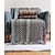 abordables Mantas y colchas-azteca boho sofá manta manta cubierta toalla funda sofá seccional sillón loveseat 4 o 3 plazas l forma borla boho bohemio abstracto suave duradero