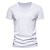 Χαμηλού Κόστους Ανδρικά μπλουζάκια casual-Ανδρικά Μπλουζάκι Πουκάμισα που απομακρύνουν την υγρασία Σκέτο Λαιμόκοψη V Causal Κοντομάνικο Ρούχα Αθλήματα Βασικό Καθημερινό Άνετο