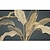 olcso Virág- és növények háttérkép-falfestmény fali matrica borító nyomtatás arany trópusi pálmalevél vászon lakberendezés héja és botja kivehető