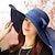 hesapli Parti Şapkası-Şapka Hasır Şapka Parti şapkası Kadın&#039;s Beyaz Pembe Koyu Mavi Parti Dış mekan Cadde Çiçekli Saf Renk Çiçek Taşınabilir Güneş Koruması Nefes Alabilir / Nostaljik / Bahar / Yaz / Sonbahar / Kış
