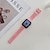 voordelige Apple Watch-bandjes-1 pcs Slimme horlogeband voor Apple  iWatch Series 7 / SE / 6/5/4/3/2/1 Siliconen Smartwatch Band Zacht Elastisch Rekbaar Elastische band Vervanging Polsbandje