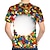 cheap Boy&#039;s 3D T-shirts-Kids Boys Building Blocks T shirt Short Sleeve 3D Print Optical Illusion Rainbow Children Tops Summer Adorable Daily School Outdoor 3-12 Years