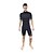 cheap Wetsuits &amp; Diving Suits-MYLEDI Men&#039;s Shorty Wetsuit 2mm SCR Neoprene Diving Suit Thermal Warm UV Sun Protection Anatomic Design High Elasticity Short Sleeve Back Zip - Scuba SkyDiving Kayaking Windsurfing Patchwork Spring