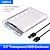 cheap Cables &amp; Adapters-ORICO 3.5 Inch Transparent HDD Enclosure Case USB 3.0 5Gbps SATA3.0 Support UASP 8TB Drives For Notebook Desktop PC