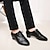 cheap Latin Shoes-Men&#039;s Latin Shoes Ballroom Dance Shoes Salsa Shoes Line Dance Indoor Practice Beginner Lace Up Heel Split Sole Lace-up Chunky Heel Ankle Strap Black