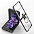billige Samsung-etui-telefon Etui Til Samsung Galaxy Z Flip 5 Klar sag Ringholder Støvsikker Stødsikker Ensfarvet PC