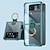 ieftine Carcasă Samsung-telefon Maska Pentru Samsung Galaxy Z Flip 5 Z Flip 4 Z Flip 3 Capac Spate Suport Inel Anti Praf Protector pentru lentile camerei Mată PC