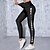 cheap Yoga Leggings &amp; Tights-Women&#039;s Leggings Sports Gym Leggings Yoga Pants Spandex Black Summer Cropped Leggings Graphic Tummy Control Butt Lift Clothing Clothes Yoga Fitness Gym Workout Running / High Elasticity / Athletic