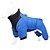 levne Oblečky pro psy-zimní kabátek pro psy s légou D-kroužek nepromokavý reflexní kostým bunda pro štěňata bunda pro psy odolná proti větru zimní oblečení s podšívkou z bavlny pro malé střední psy oblečení (xl, modrá)