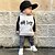 cheap Sets-Kids Boys&#039; Pants Set Hoodie Set Clothing Set 2 Pieces Sleeveless Black Plaid Letter Print Cotton Indoor Outdoor Casual Daily Regular 1-5 Years / Fall / Spring