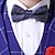 baratos Conjuntos-3 peças crianças meninos blazer calças conjunto de festa formal manga longa azul cinza vermelho xadrez arco conjunto de roupas de algodão terno regular suave