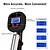 cheap Vehicle Repair Tools-1 Set Digital Tire Preassure Gauge Inflator 200 PSI Tire Inflator Air Chuck Compressor Accessories LCD Display with 360 Degree Rubber Hose for Car Bike Rv Truck Automobile and Motorcycle