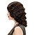 abordables Accessoires et plus-Cosplay Perruques de Cosplay Femme Coupe Asymétrique Frange latérale 19 pouce Fibre synthétique Vague de doigt Noir Marron Adulte Perruque d&#039;anime