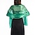 Недорогие Шали-женская накидка элегантная солнцезащитная накидка без рукавов из органзы на свадьбу для гостей чистого цвета для вечеринки / вечера все сезоны