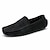 cheap Men&#039;s Slip-ons &amp; Loafers-Men&#039;s Loafers &amp; Slip-Ons Plus Size Penny Loafers Driving Loafers Classic Casual Daily Suede Loafer Black Yellow Red Spring