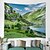 voordelige Wanddecoratie-mooi meer berg boom landschap tapijt art deco deken gordijn opknoping thuis slaapkamer woonkamer decoratie