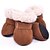 cheap Boots &amp; Paw Protectors-4Pcs Winter Dog Boots, Pet Snow Shoes Thicken Fleece Pet Outdoor Shoes with Anti-Slip Sole for Small Medium Large Dogs