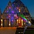 billige Projektorlampe og laserprojektor-udendørs vandtæt laserprojektorlys 8 mønstre i 1 rgb udendørs vandtæt havelaserlys med rf fjernbetjening og timer perfekt til plænefest have, julelys dekoration