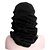 abordables Accessoires et plus-Cosplay Perruques de Cosplay Femme Coupe Asymétrique Frange latérale 19 pouce Fibre synthétique Vague de doigt Noir Marron Adulte Perruque d&#039;anime